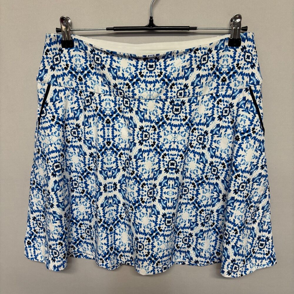Swing Control Women Golf Skort Skirt Size US 10 UK 14 Blue Active C136 -24